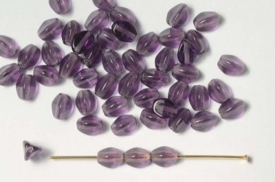 Pinch Purple 5 mm Tanzanite 20510 Czech Glass Beads x 10g